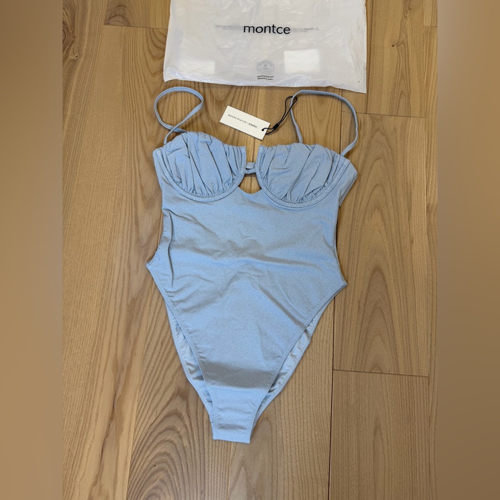 Montce Swim x Olivia Culpo One piece Swimsuit NWT Size S